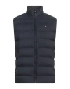 Tommy Hilfiger Man Vest Navy Size M Polyamide In Blue