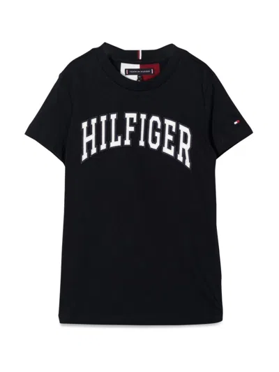 Tommy Hilfiger M/c Varsity T-shirt In Blue