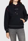 Tommy Hilfiger Mdrn Reg Gbl Stp Hoodie In Blu