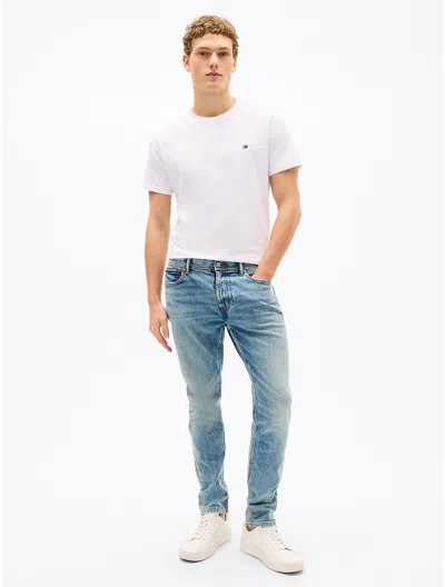 Tommy Hilfiger Medium Wash Faded Slim Jean
