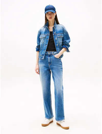 Tommy Hilfiger Medium Wash High In Medium Denim