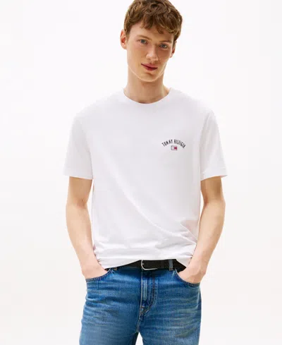 Tommy Hilfiger Men's 1985 Logo Graphic T-shirt In White