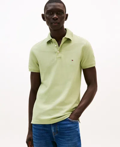 Tommy Hilfiger Men's 1985 Slim Fit Polo Shirt In Yellow