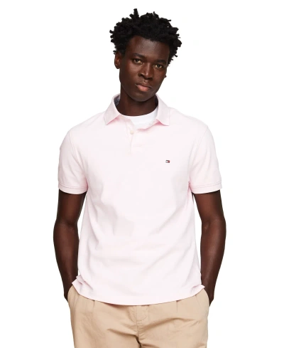 Tommy Hilfiger Men's 1985 Slim Fit Polo Shirt In Light Pink