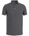 Tommy Hilfiger Men's 1985 Slim Fit Polo Shirt In Medium Grey