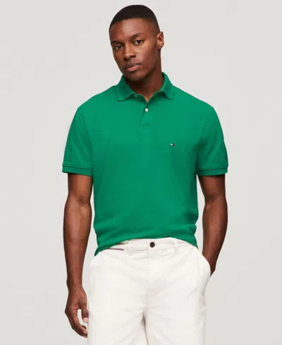 Tommy Hilfiger Men's 1985 Slim Fit Polo Shirt In Nouveau Green
