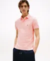 Tommy Hilfiger Slim Fit Jersey Knit Polo In Pink