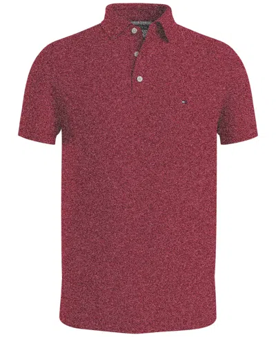 Tommy Hilfiger Men's 1985 Slim Fit Polo Shirt In Primary Red