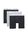 Tommy Hilfiger Cotton Classics Boxer Brief 3pk In Black