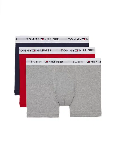 Tommy Hilfiger Cotton Classics Trunk 3pk In Berber