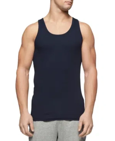 Tommy Hilfiger Men's 3-pack Cotton Classics Tank Tops In Black