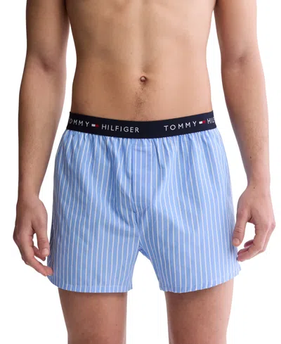 Tommy Hilfiger Men's 3-pack Woven Boxers In Sisal