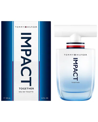 Tommy Hilfiger Men's Impact Together Edt Spray 3.4 oz Fragrances 7640496671211 In White