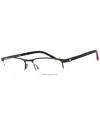Tommy Hilfiger Men's Black Rectangular Sunglasses Th2079us In Multi