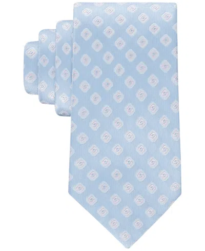 Tommy Hilfiger Men's Adelanto Medallion Tie In Light Blue