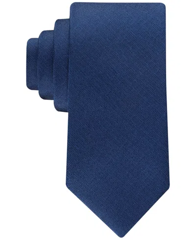 Tommy Hilfiger Men's Amador Solid Tie In Navy