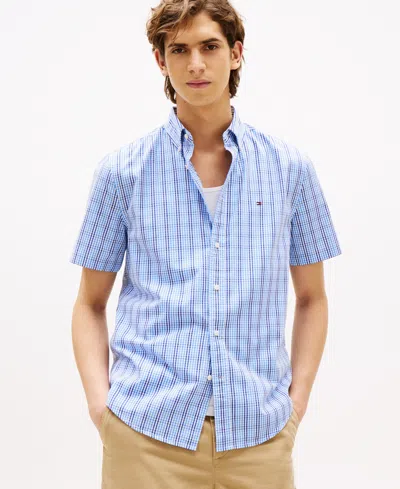 Tommy Hilfiger Men's Americana Tailored Relaxed-fit Check Button-down Shirt