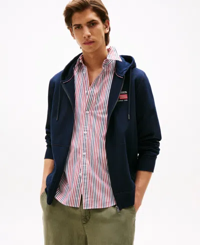 Tommy Hilfiger Men's Americana Zip Through Hoody