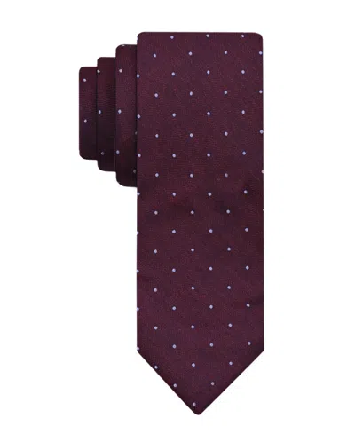 Tommy Hilfiger Men's Amherst Dot Classic Tie In Red