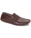 Tommy Hilfiger Men's Amile Slip On Driver In Dark Brown