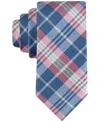 Tommy Hilfiger Men's Classic Plaid Tie In Pink