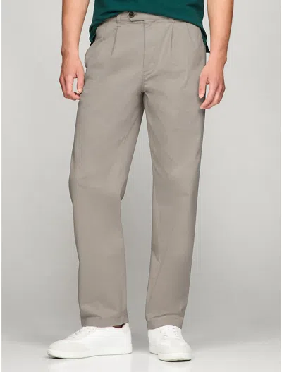 Tommy Hilfiger Men's Archive Wide-leg Chino In White