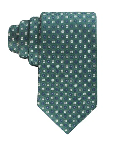 Tommy Hilfiger Men's Ardsley Floral Neat Classic Tie In White