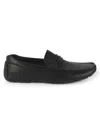 Tommy Hilfiger Men's Ardwin Driving Penny Loafers In Black