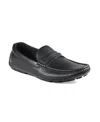 Tommy Hilfiger Men's Ardwin Moc Toe Penny Loafers In Black
