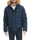 Tommy Hilfiger Men's Short Snorkel Coat, Created For Macy's In Navy