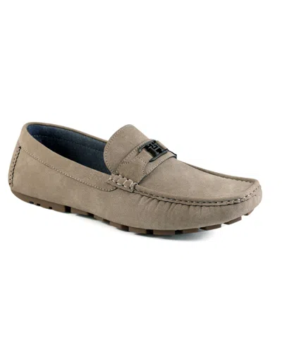 Tommy Hilfiger Men's Attle Moc Toe Driving Loafers In Taupe