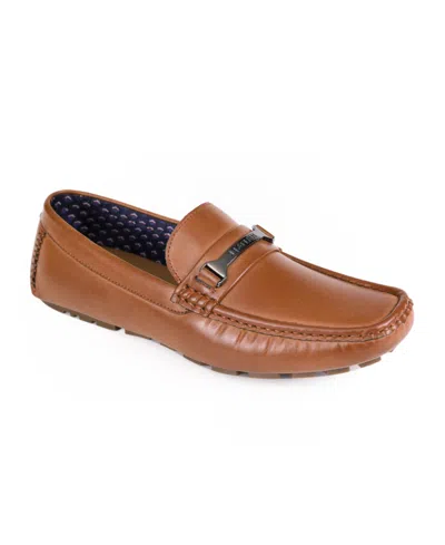 TOMMY HILFIGER MEN'S AXIN SLIP-ON PENNY DRIVERS