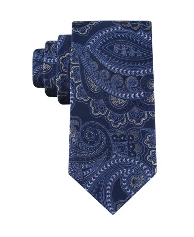 Tommy Hilfiger Men's Ballentine Paisley Tie In Blue