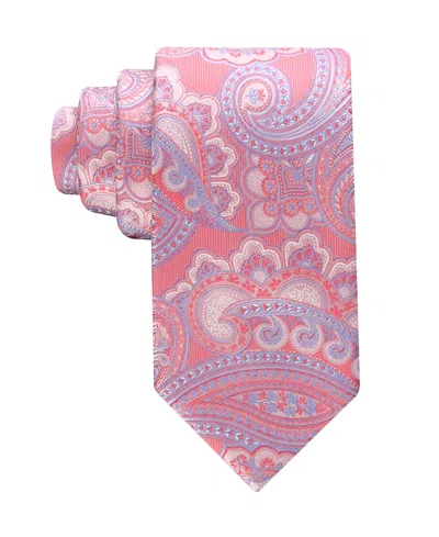 Tommy Hilfiger Men's Ballentine Paisley Tie In Pink