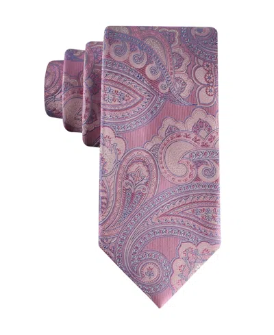 Tommy Hilfiger Men's Ballentine Paisley Tie In Soft Purple