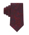 Tommy Hilfiger Men's Benson Paisley Printed Tie In Red