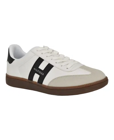 Tommy Hilfiger Men's Berge T-toe Casual Sneakers In Grey,white Multi