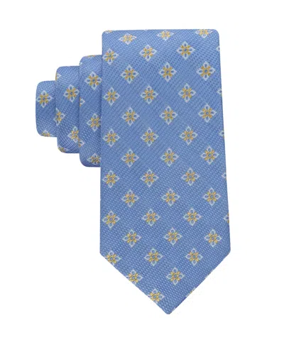 Tommy Hilfiger Men's Berkshire Medallion Tie In Blue