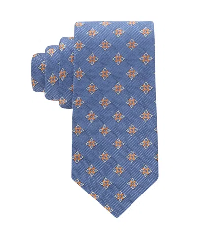 Tommy Hilfiger Men's Berkshire Medallion Tie In Blue