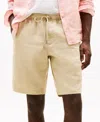 Tommy Hilfiger Men's Big & Tall Brooklyn Linen Drawstring Shorts In Sandalwood