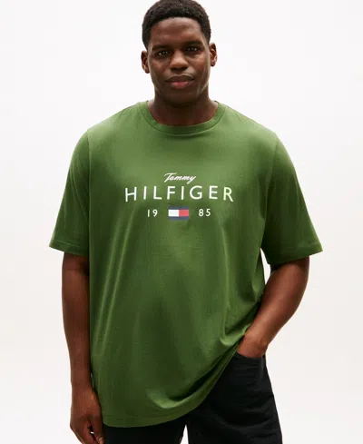 Tommy Hilfiger Men's Big & Tall Classic-fit T-shirt In Green