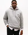 Tommy Hilfiger Men's Big & Tall Hooded Sweatshirt In Gray