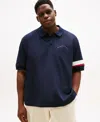 Tommy Hilfiger Men's Big & Tall Short Sleeve Polo Shirt In Blue