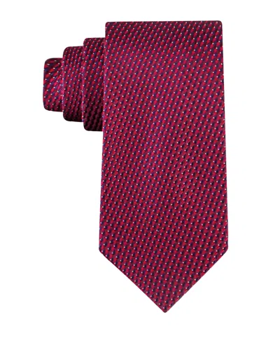 Tommy Hilfiger Men's Billie Geo Classic Tie In Red