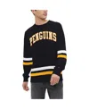 Tommy Hilfiger Men's Black Pittsburgh Penguins Nolan Long Sleeve T-shirt In Black
