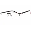 Tommy Hilfiger Men's Black Rectangular Sunglasses Th2079us In Multi