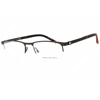 Tommy Hilfiger Men's Black Rectangular Sunglasses Th2079us In Multi