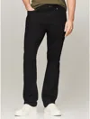 Tommy Hilfiger Denton Straight Fit Black Jean In Multi