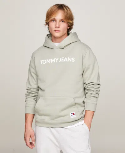 Tommy Hilfiger Men's Bold Classic Pullover Logo Hoodie In Gray