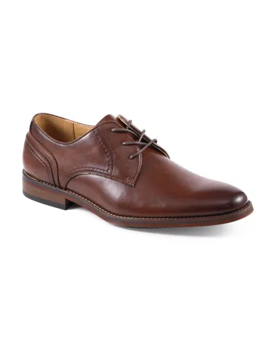 Tommy Hilfiger Boswell Plain Toe Derby In Brown